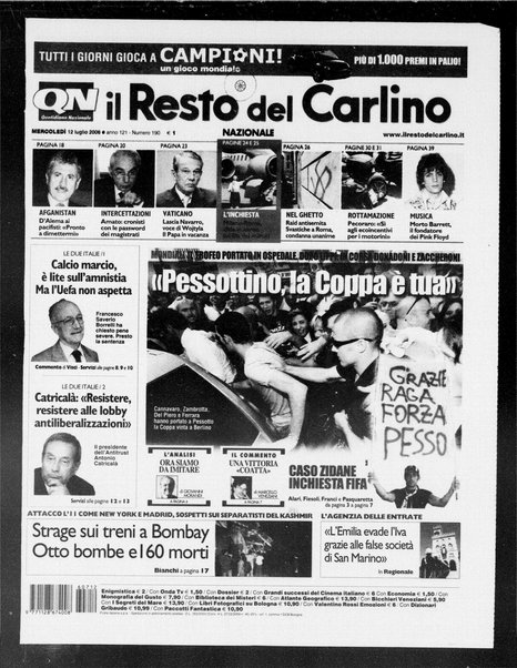 Il Resto del Carlino : giornale dell'Emilia